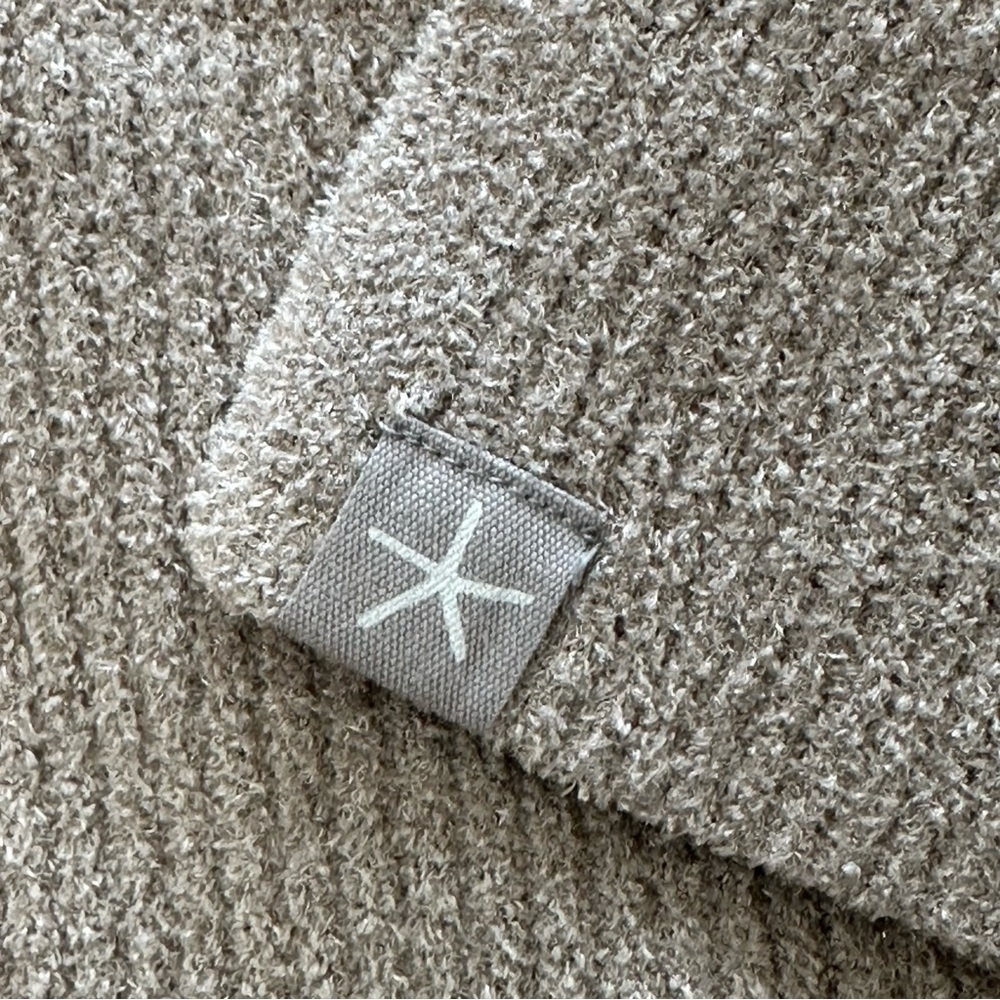 Barefoot Dreams CozyChic Ultra Lite Open Front Cardigan in Nickel NWT Sz: Small - Picture 14 of 15
